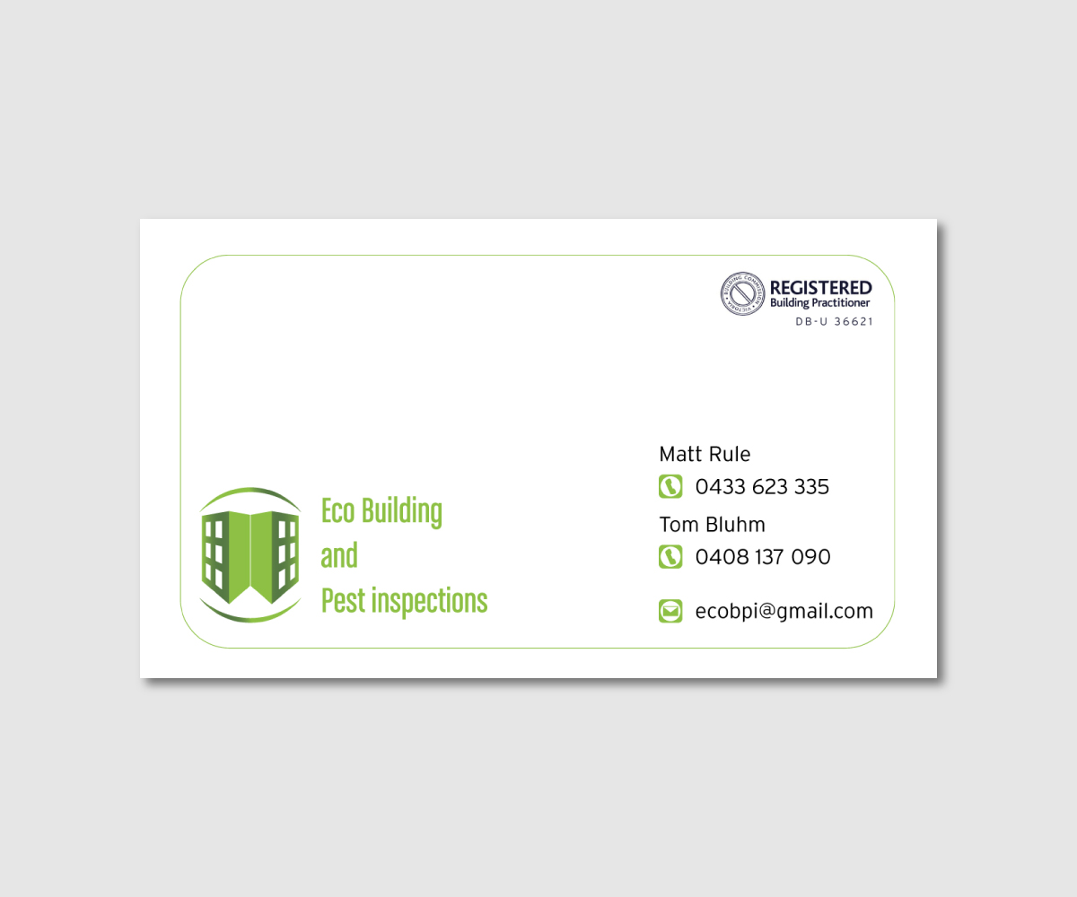 Business Card Design by dxp for this project | Design #2295391
