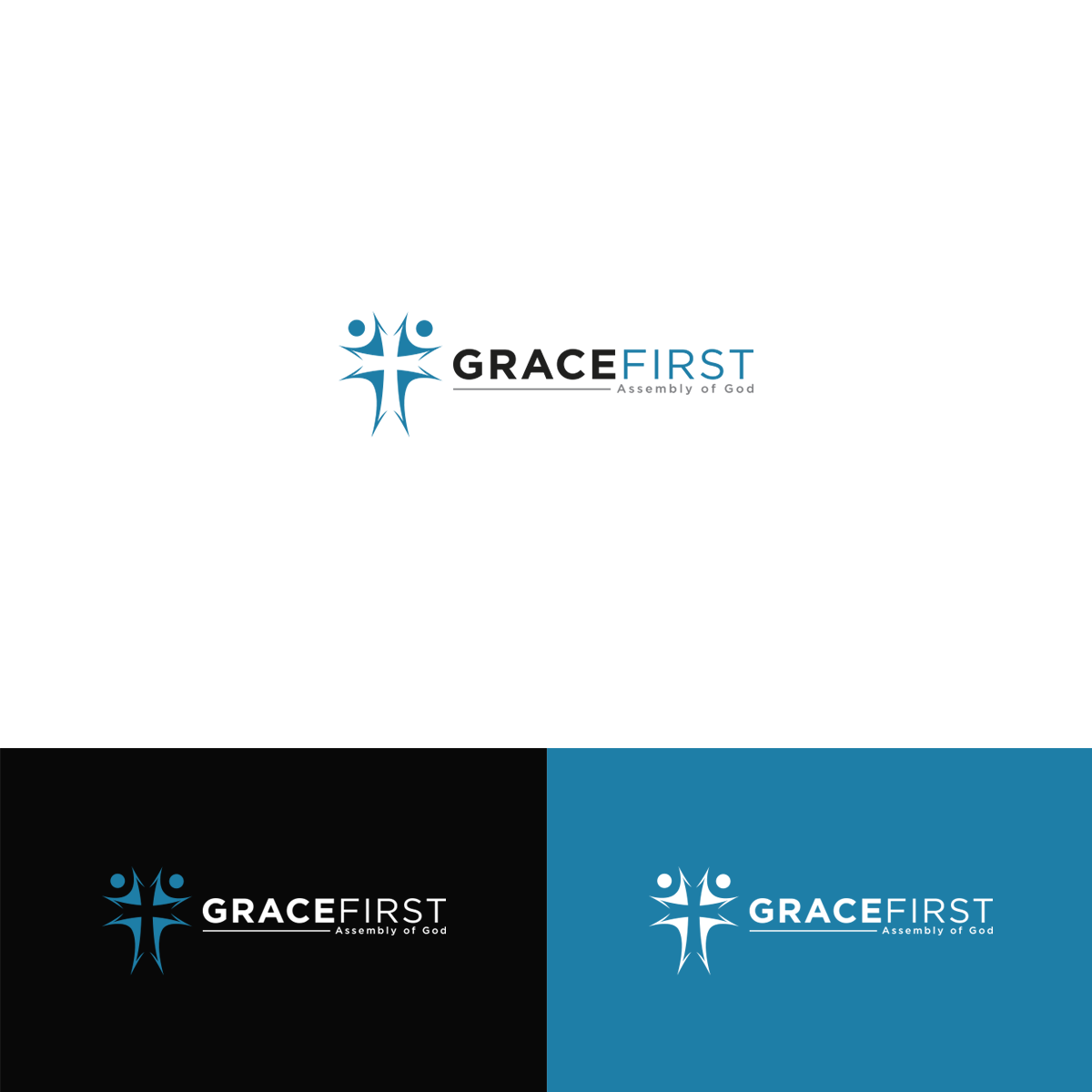 Logo Design by De Zeel for Grace First Assembly of God | Design #11100835