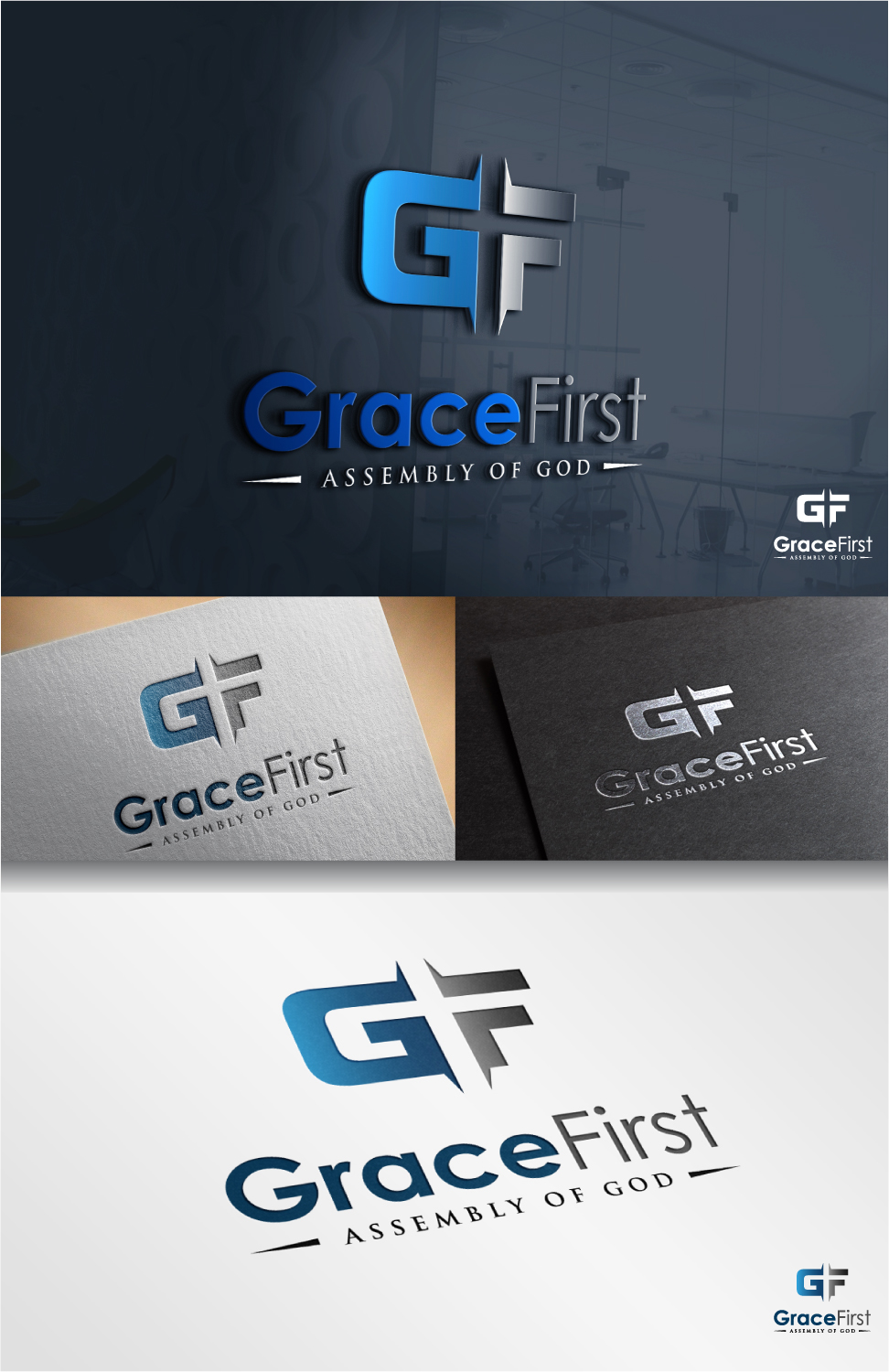Logo Design by dharly for Grace First Assembly of God | Design: #11396728
