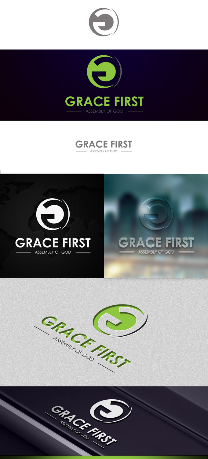 Logo Design by Cut N Cue Media Solutions for Grace First Assembly of God | Design #11106795