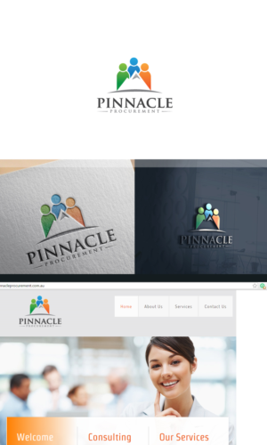 Logo Design by Brigs for Pinnacle Procurement | Design: #11092242