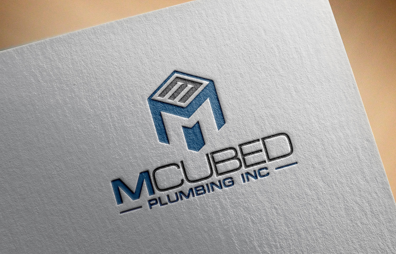 Design de Logo par DvynaArt pour M Cubed Plumbing Inc. | Design : #11128856