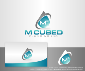 Logo Design by alvinnavarra for M Cubed Plumbing Inc. | Design #11147805