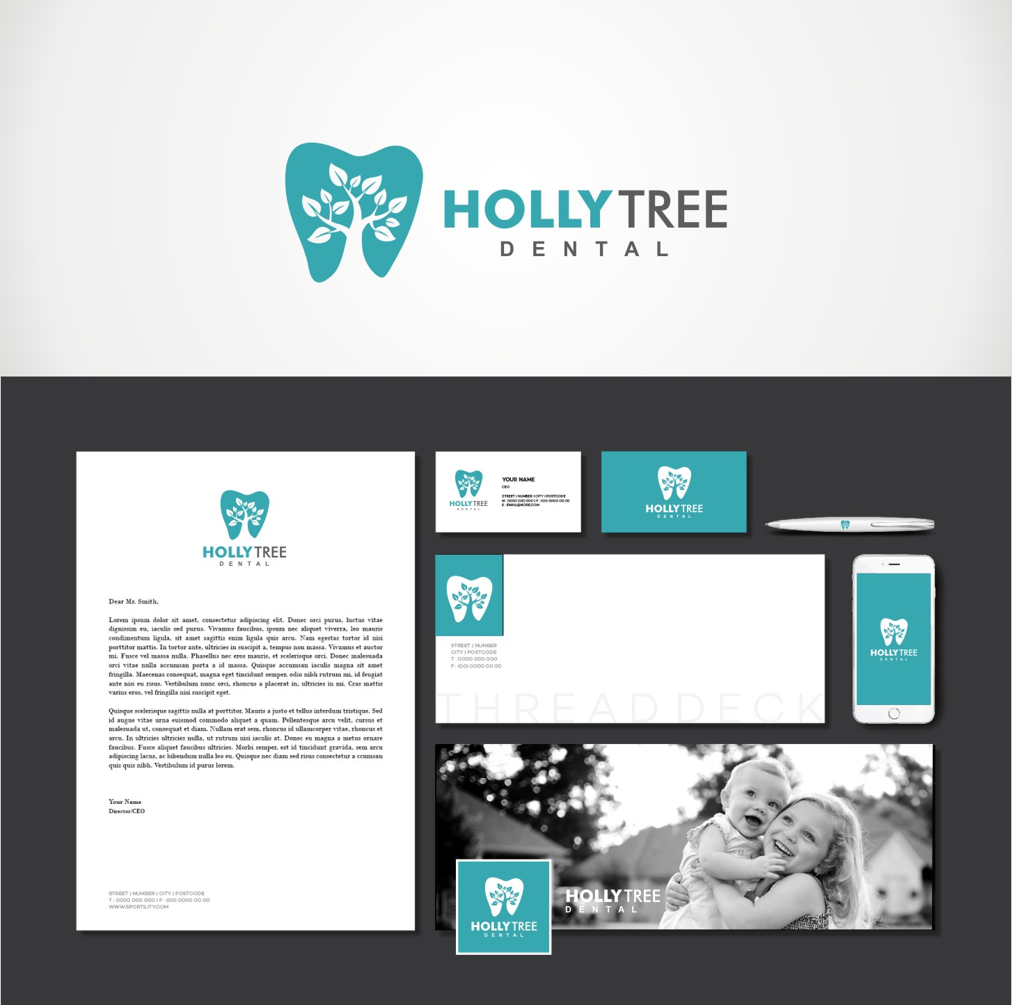 Logo Design by sumarnishadi for Holly Tree Dental | Design #11117719