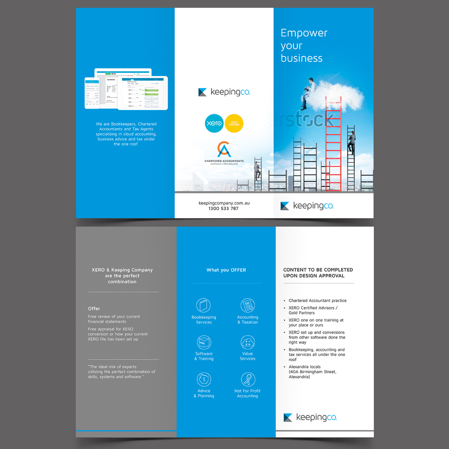 Brochure Design by PixelDesign for Keeping Company | Design #11290237