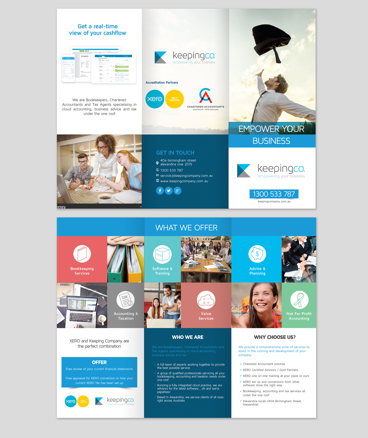 Brochure Design by yiga194 for Keeping Company | Design #11053606