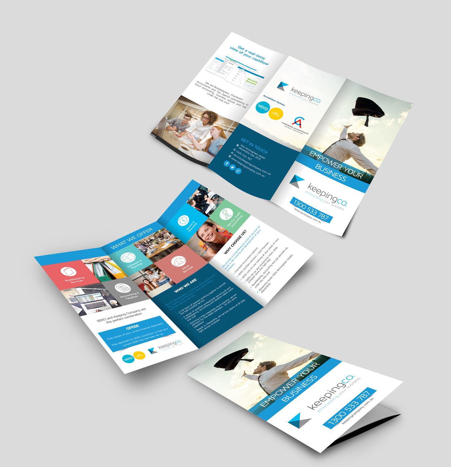 Diseño de Brochure por yiga194 para Keeping Company | Diseño #11053607