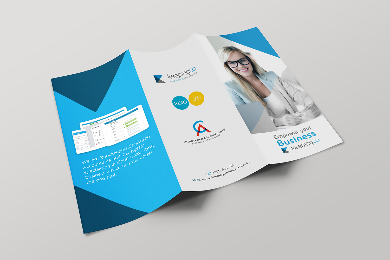 Design de Brochure par coalfactree pour Keeping Company | Design #11094947