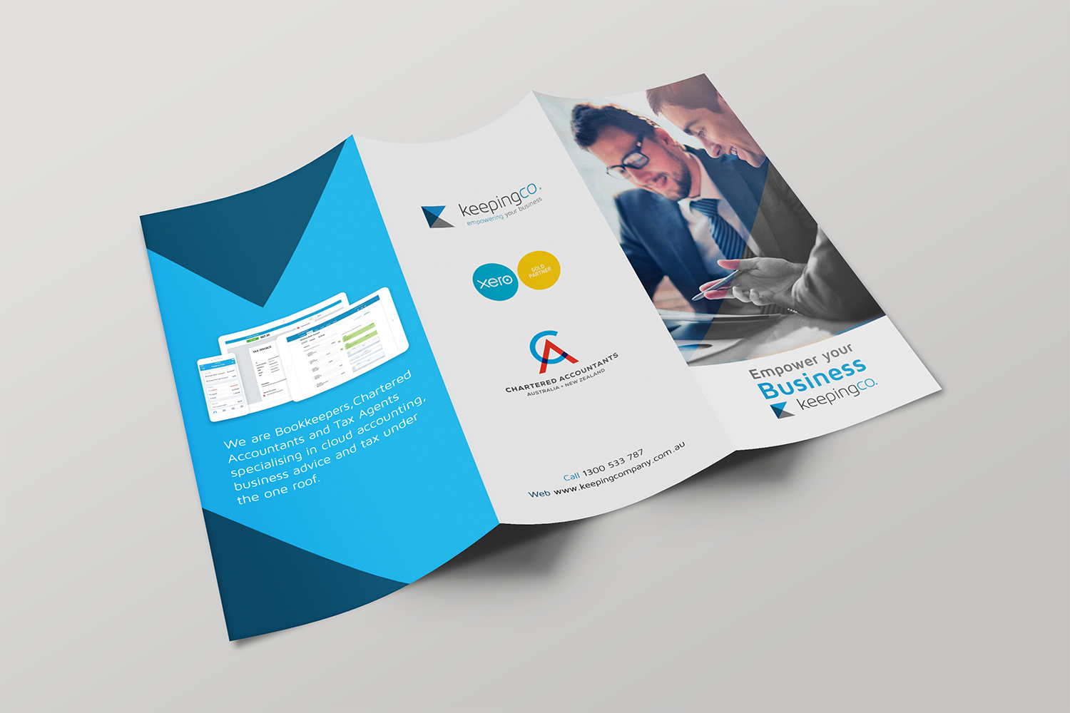 Diseño de Brochure por coalfactree para Keeping Company | Diseño #11094949