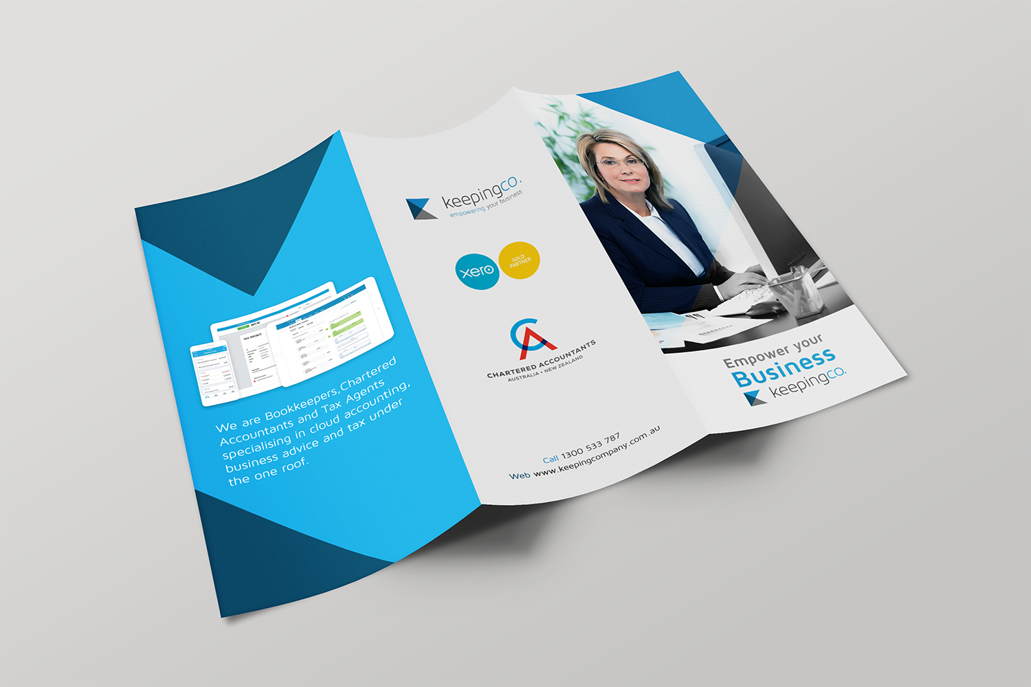 Diseño de Brochure por coalfactree para Keeping Company | Diseño #11094950