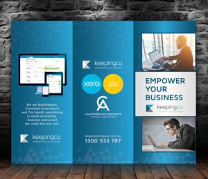 Modern Professional Service Brochure for Cloud Accountants  | Broschüren-Design von SAI DESIGNS