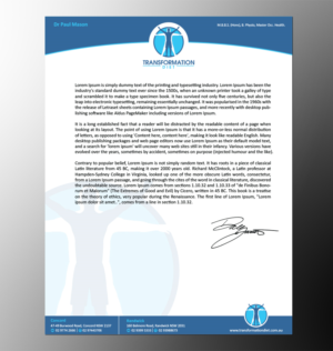 Stationery Design by Grafactory for this project | Design: #11238007