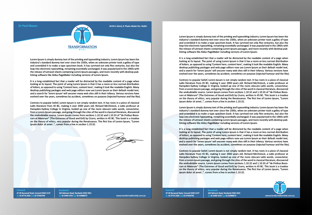 Stationery Design by Grafactory for this project | Design: #11249257