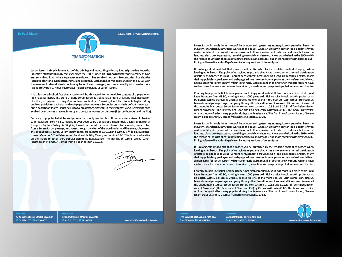 Stationery Design by Grafactory for this project | Design #11268518