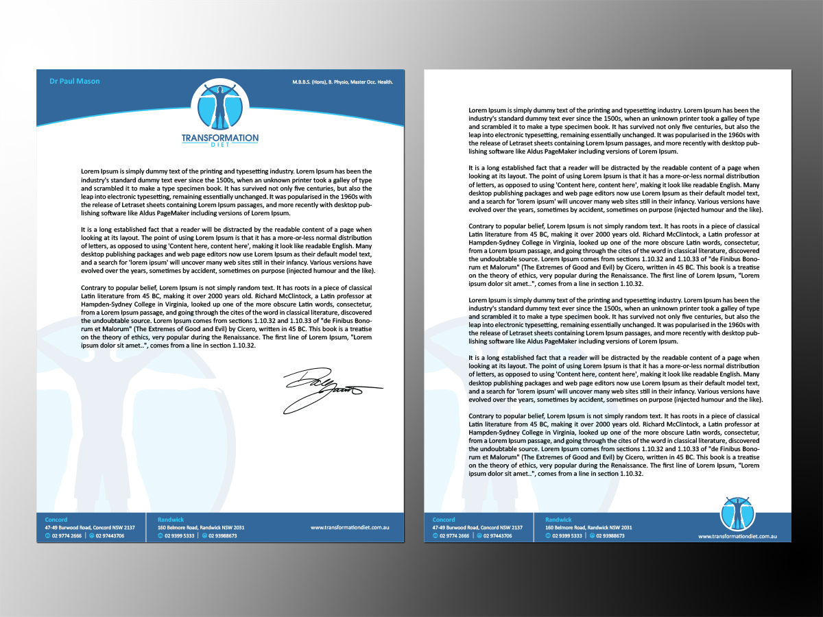Stationery Design by Grafactory for this project | Design #11272494