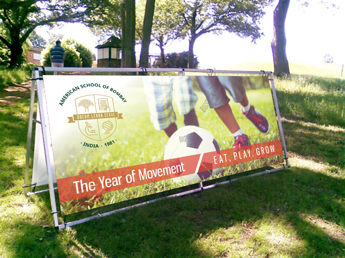 Banner Ad Design by ecorokerz for American School of Bombay | Design #11124582