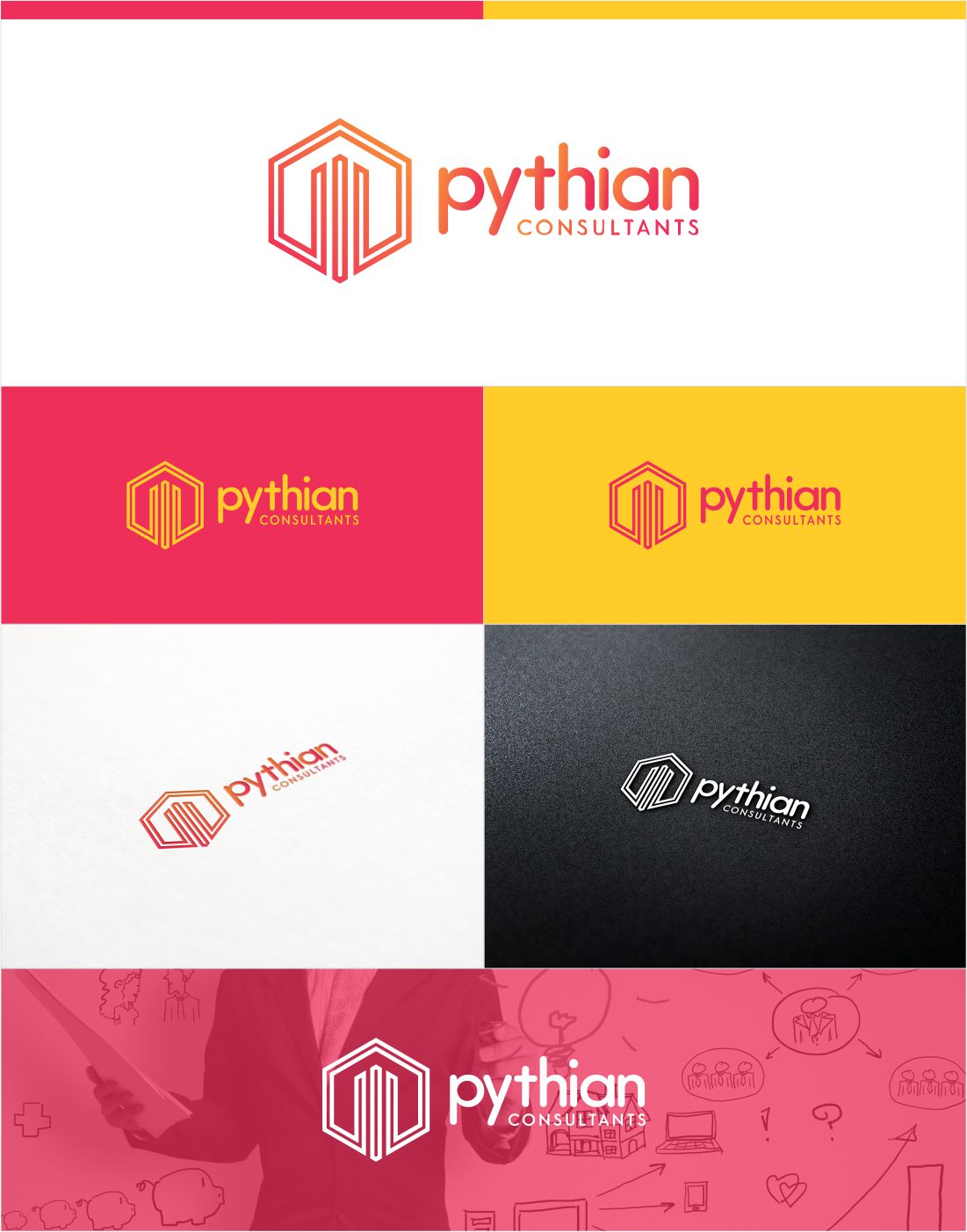 Logo-Design von DG für Pythian Consultants | Design #11065594