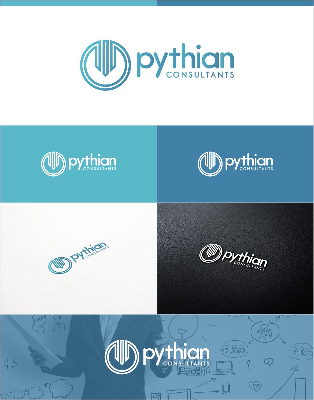 Logo Design by DG for Pythian Consultants | Design #11065595
