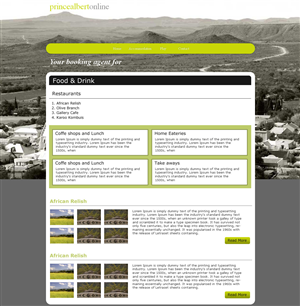 Diseño Web por Himanshu vyas para este proyecto | Diseño: #2321211