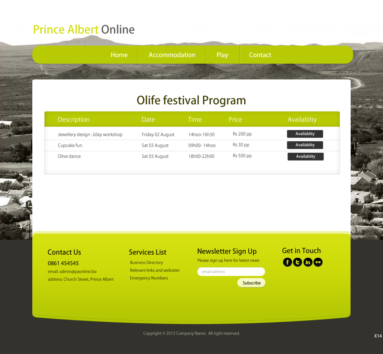Web Design by pb for this project | Design #2327726