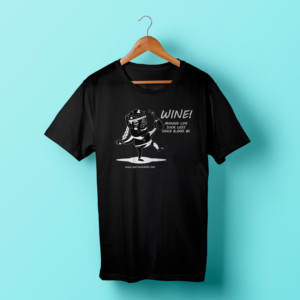 Humorous T-Shirt Design For Wine Blog | T-Shirt-Design von Tegridy Studio