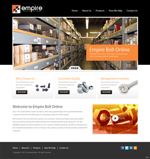 Web Design by pb for this project | Design: #2286650