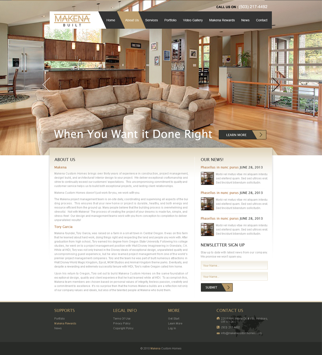 Web Design by Desire Design Solutions for PageTree | Design #2288195