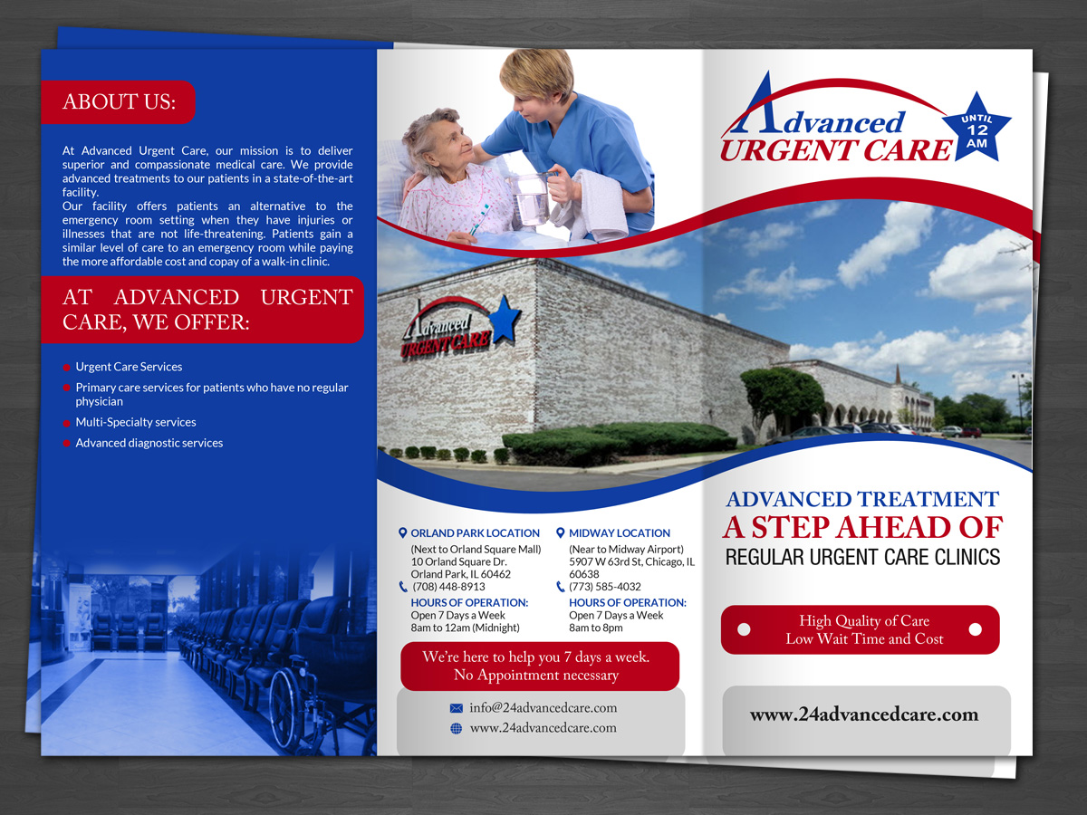 Elegant Professional Medical Flyer Design For Advanced Urgent