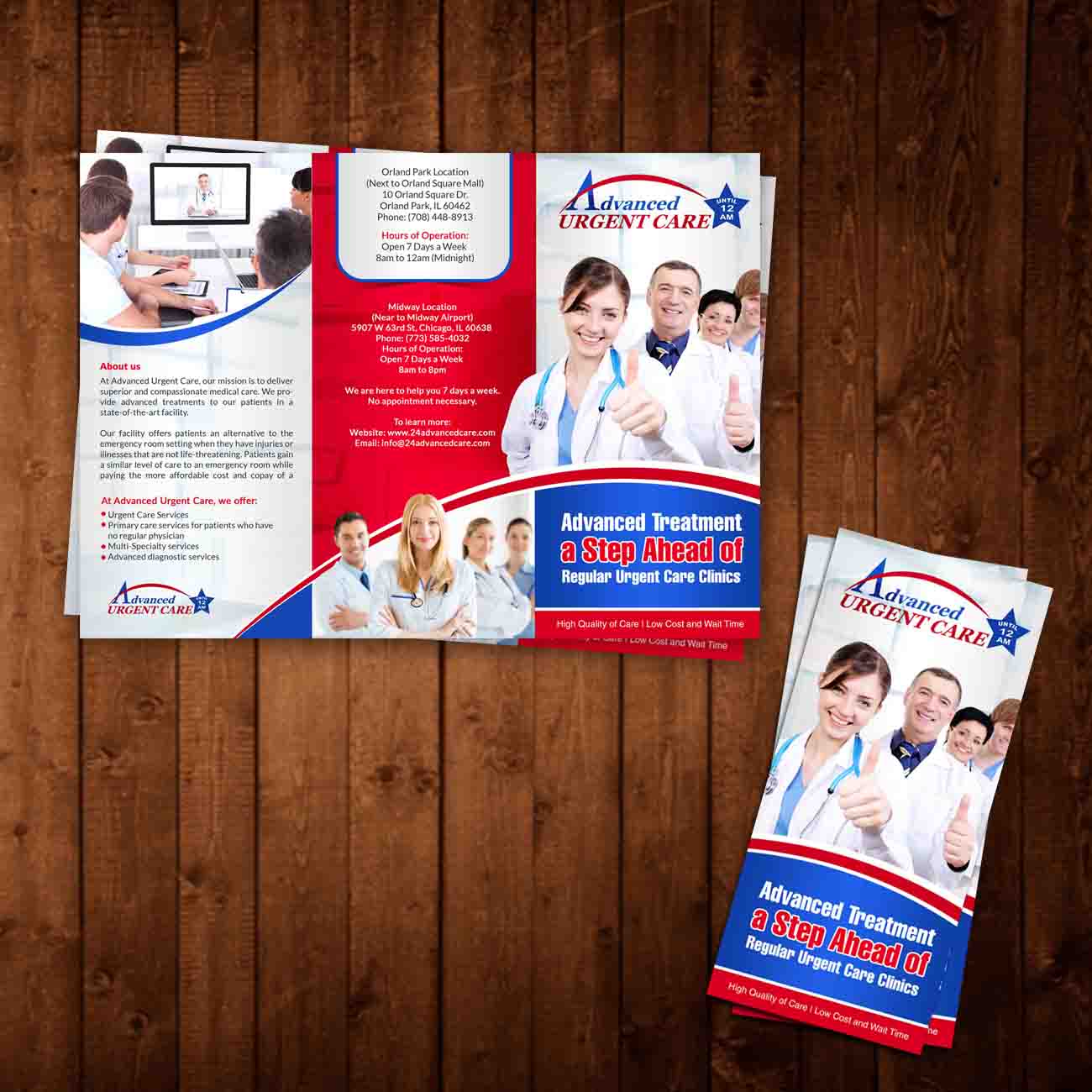 Design de Flyer par debdesign pour Advanced urgent Care | Design #11054235