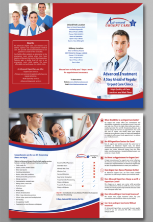 Flyer Design by SY for Advanced urgent Care | Design: #11054928