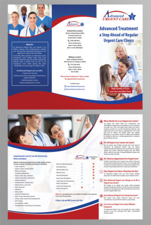 Flyer Design by SY for Advanced urgent Care | Design: #11071580