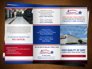 Flyer Design by creative.bugs for Advanced urgent Care | Design: #11062606