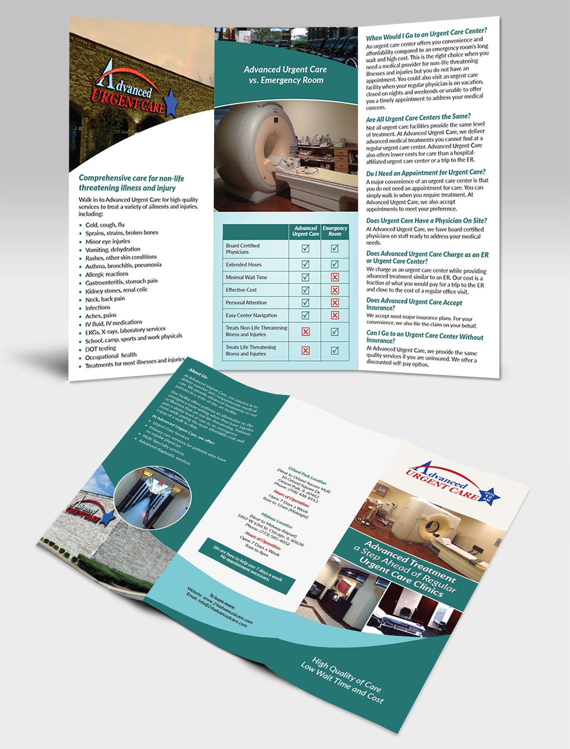 Flyer Design by dindiagraphics for Advanced urgent Care | Design #11069243