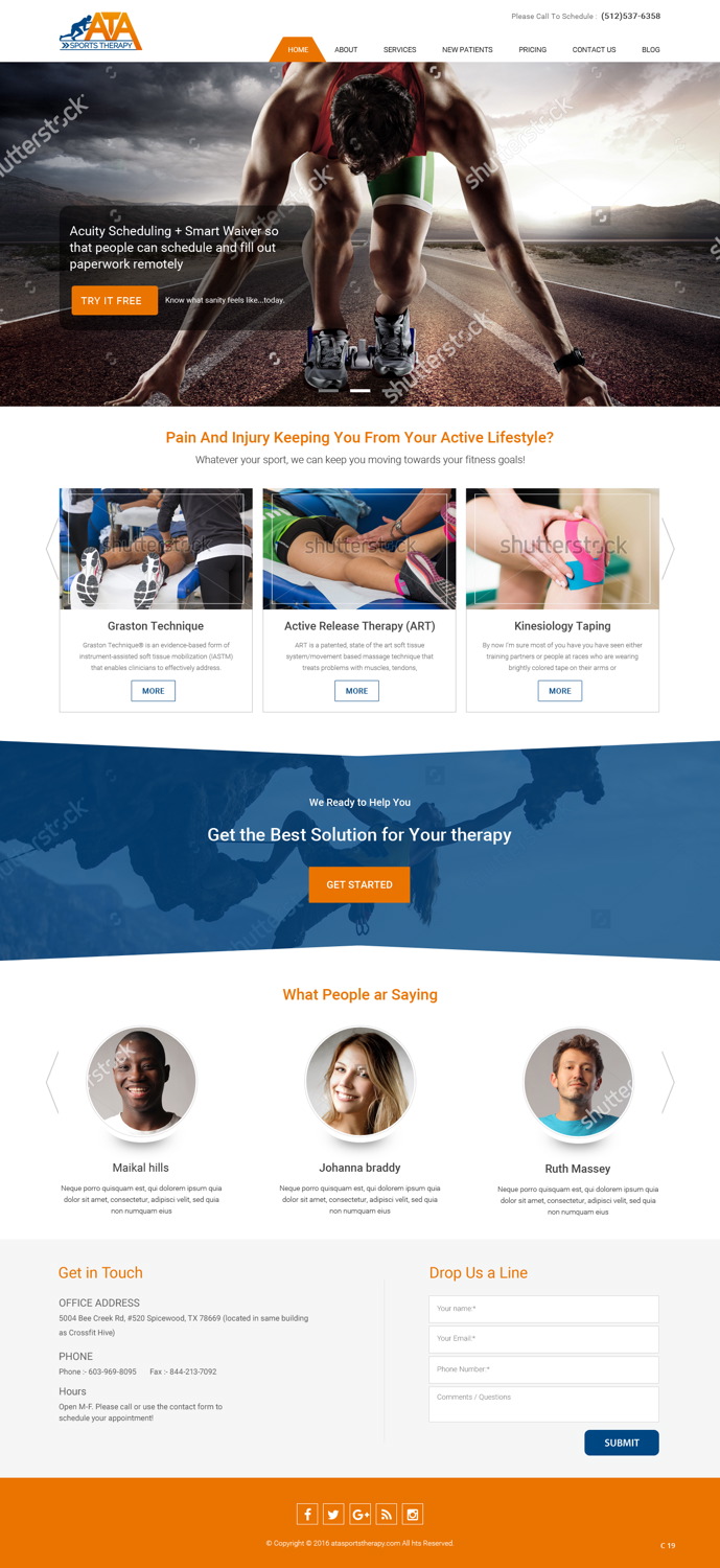 Web Design by pb for this project | Design #11055433