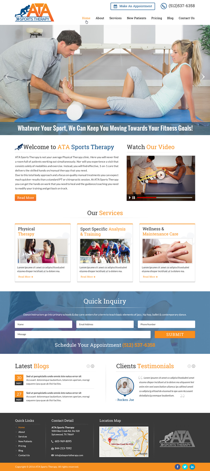 Web Design by Sbss for this project | Design #11055376