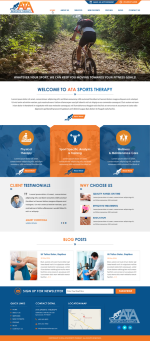 Web Design by Sbss for this project | Design: #11055378