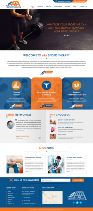 Web Design by Sbss for this project | Design: #11055380