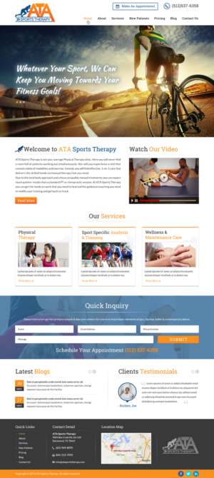 Web Design by Sbss for this project | Design: #11055393