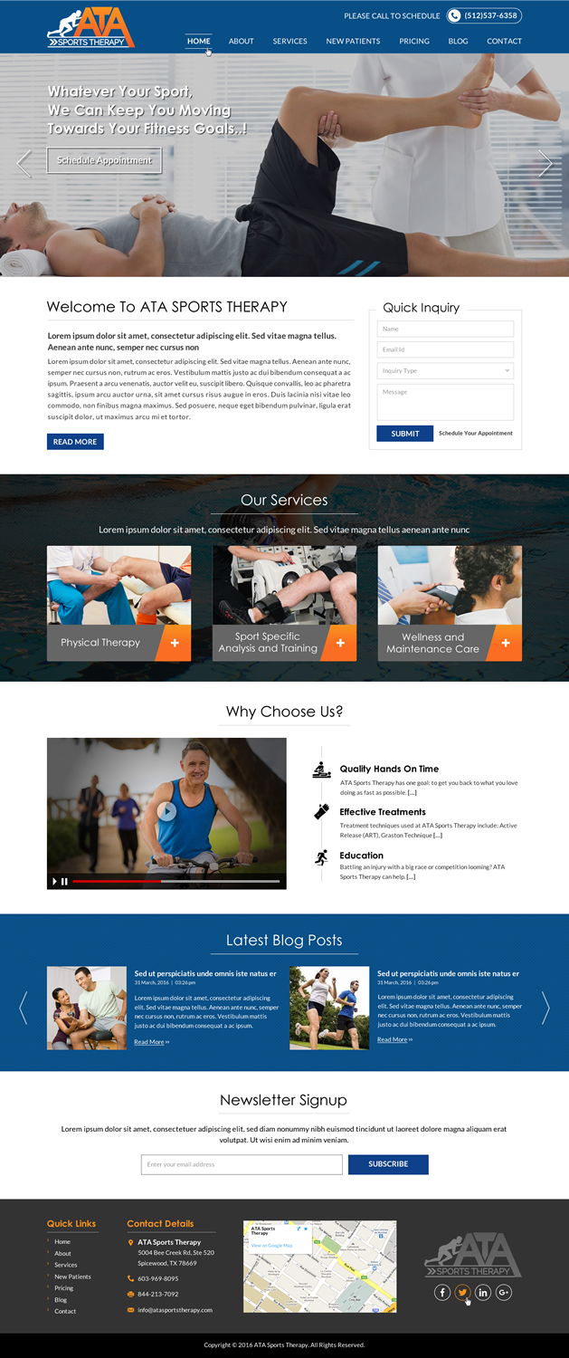 Web Design by Sbss for this project | Design #11055394
