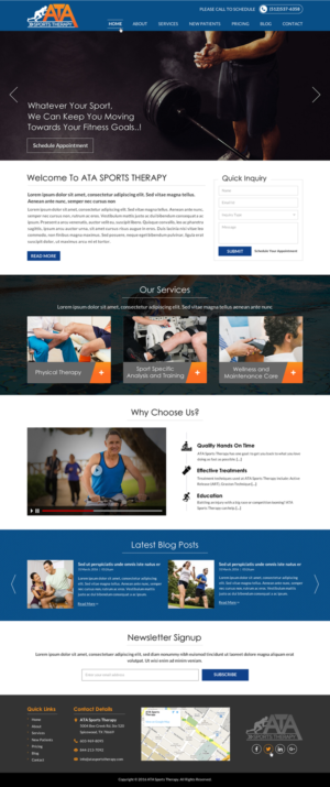 Web Design by Sbss for this project | Design: #11055395