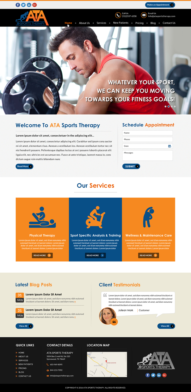 Web Design by Sbss for this project | Design #11055410
