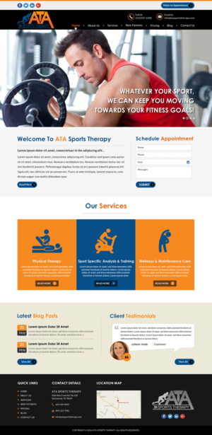 Web Design by Sbss for this project | Design: #11055410