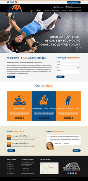 Web Design by Sbss for this project | Design: #11055411