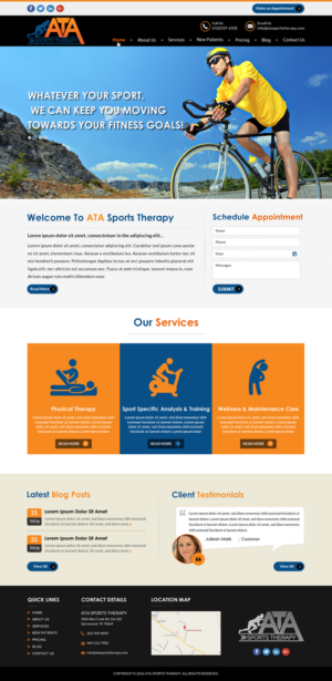 Web Design by Sbss for this project | Design: #11055412