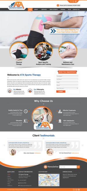 Web Design by Sbss for this project | Design: #11055499