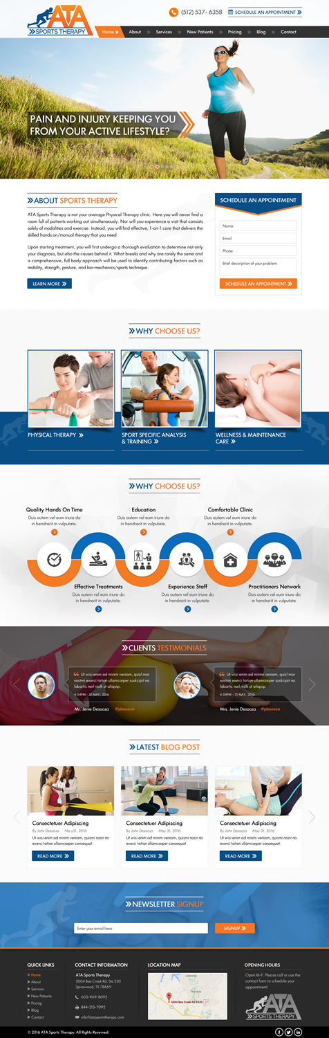 Web Design by Sbss for this project | Design #11064455