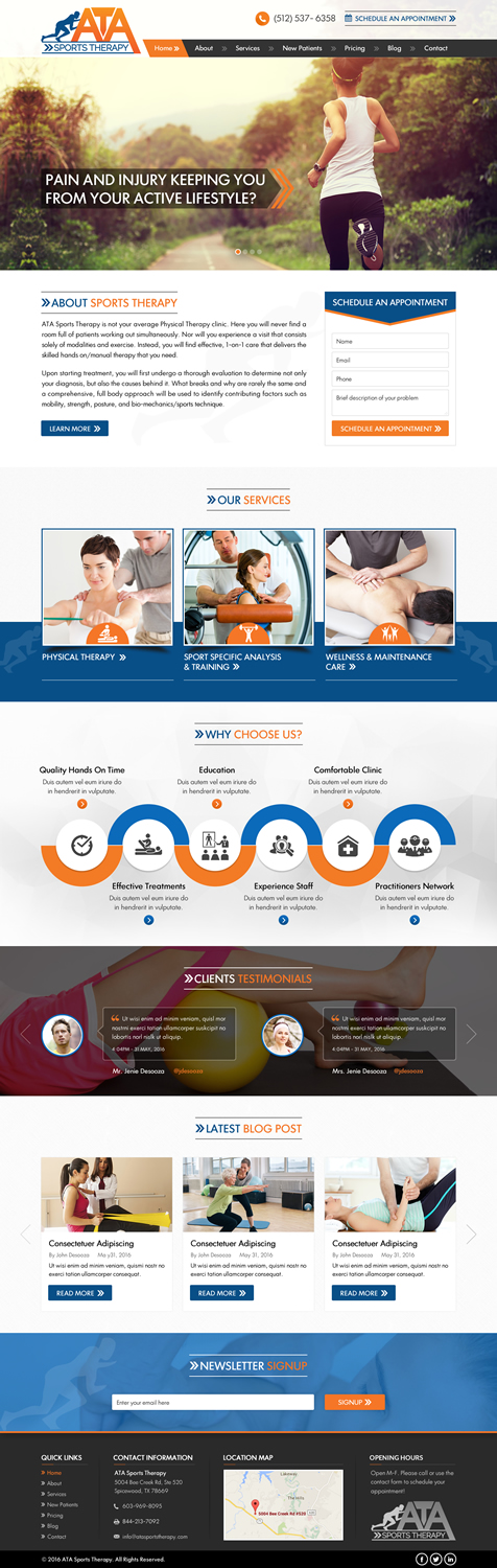 Web Design by Sbss for this project | Design #11064459