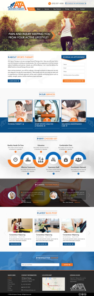 Web Design by Sbss for this project | Design: #11064459