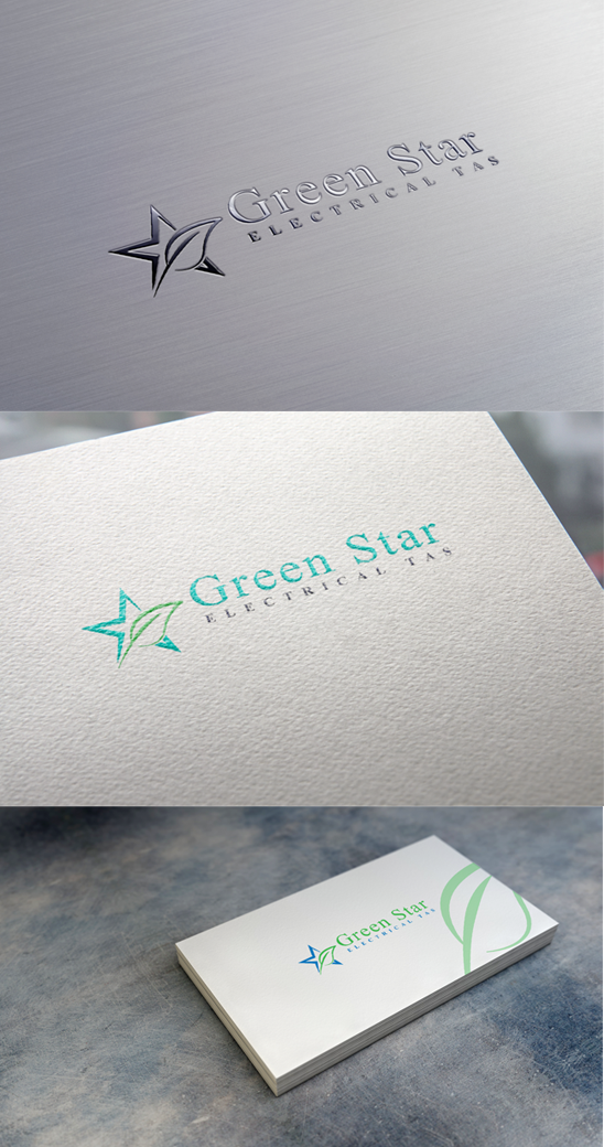 Logo Design by Hasna Designs for Green Star Electrical | Design #11232105
