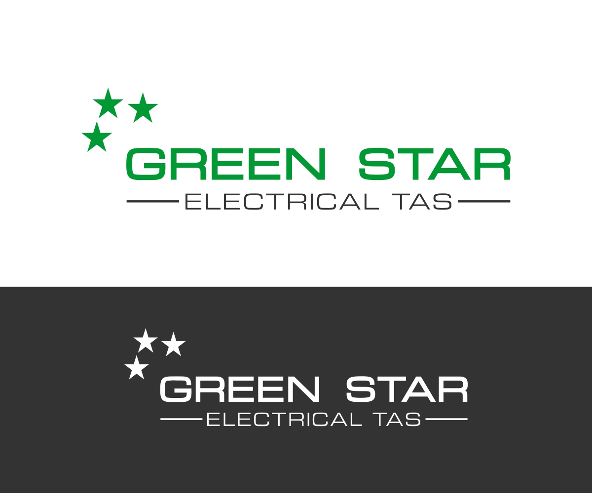 Logo Design by Sarah Graphic for Green Star Electrical | Design #11085583